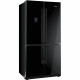 SMEG Americano Syde by Syde Smeg** FQ60NDF. No Frost. Negro. Clase A++